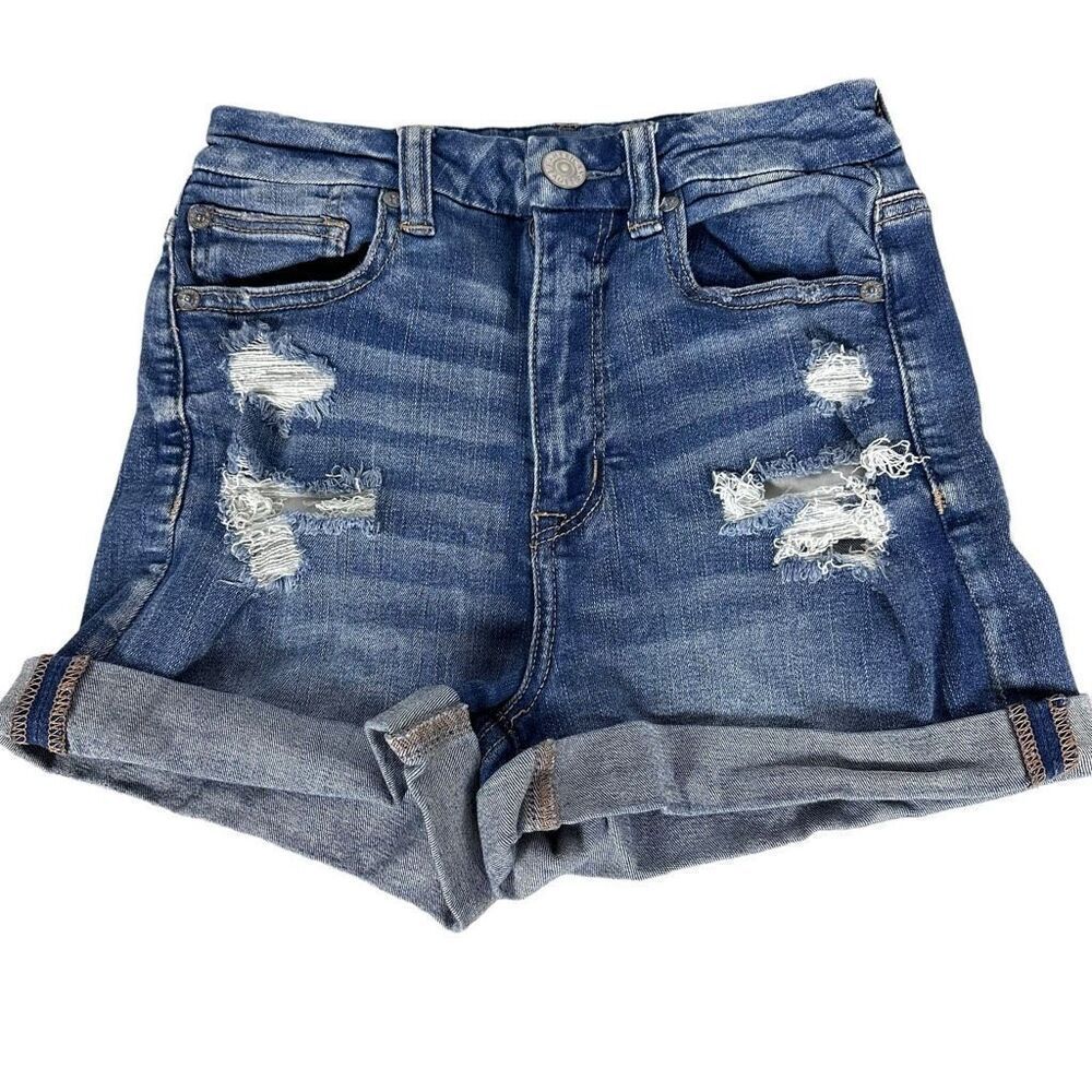 American Eagle Next Level Stretch curvy Hi Rise Shortie size 2